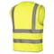 Pioneer Tricot Safety Vest, Green, Medium, 2 Stripe V1025160U-M - alternate 2